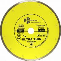 Диск алмазный отрезной 300*32 Сплошной ультратонкий hot press UTW508