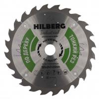 Диск пильный Hilberg Industrial Дерево тонкий рез 165*20*24Т HWT165