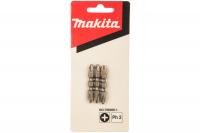 Бита PH2- 45 мм (3шт/блистер,45мм,E-form(NZ),двустронняя) MAKITA/798308-1 **